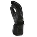 Weise Circuit Waterproof Leather Textile Mix Motorcycle Motorbike Gloves - Black